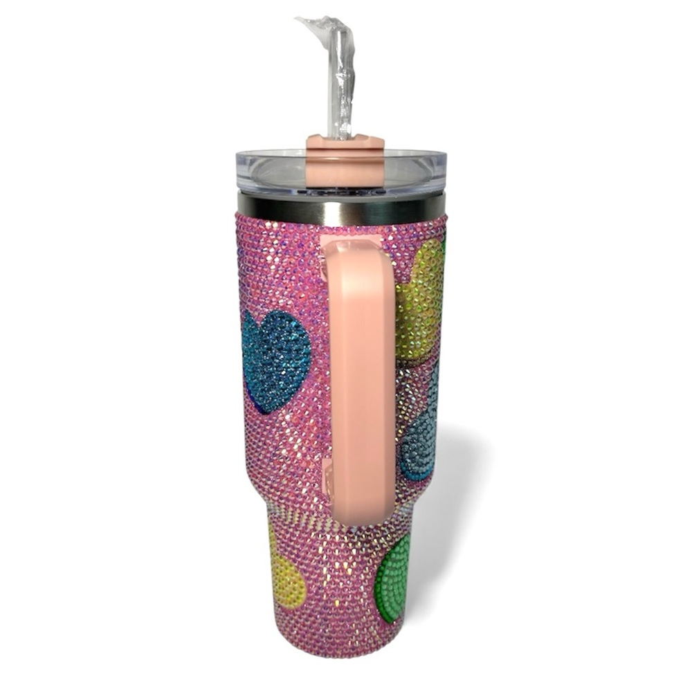Source Unknown Multicolor Rhinestone Thermos - Picture 3 of 8